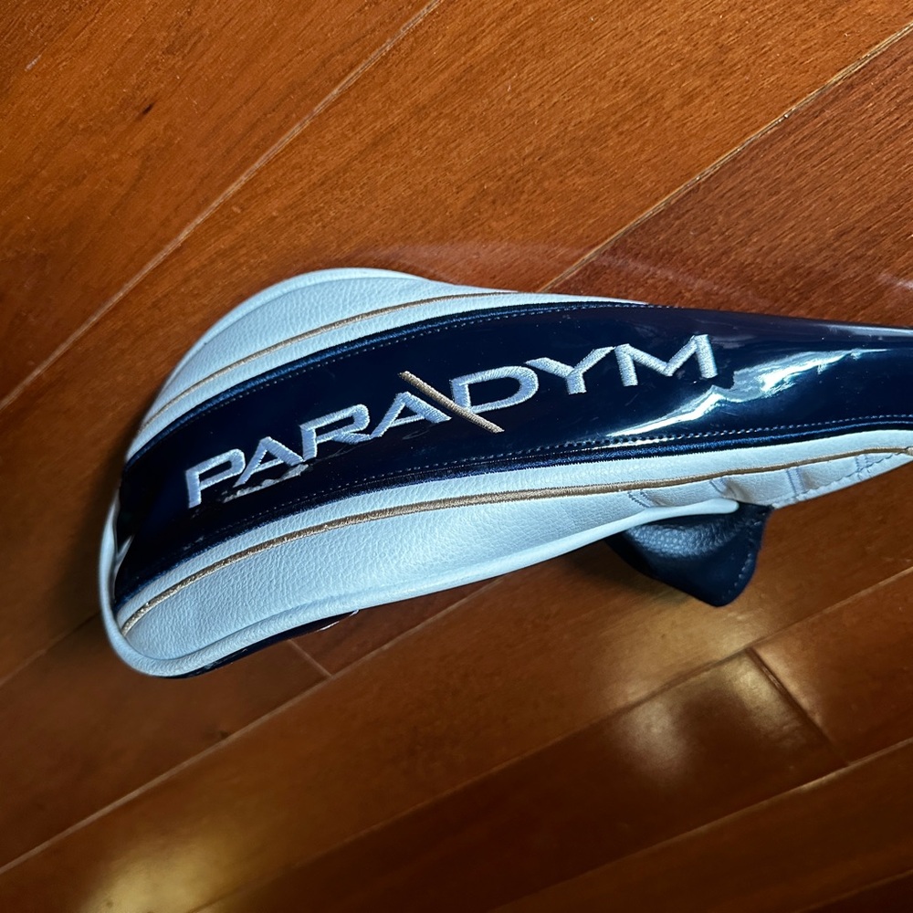 Callaway Paradym Blue and White golf club headcover - 3